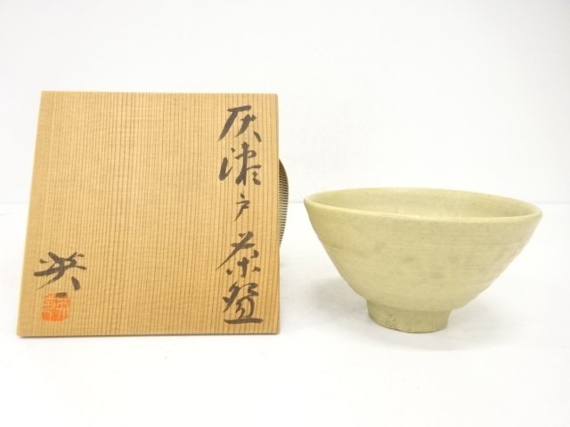 JAPANESE COLLECTIBLE / CREATED BY EIICHI KATO: GRAY SETO TEACUP